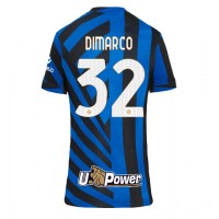 Billiga Inter Milan Federico Dimarco #32 Hemma fotbollskläder Dam 2024-25 Kortärmad